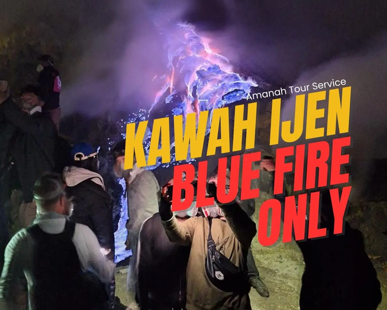 Kawah Ijen Blue Fire